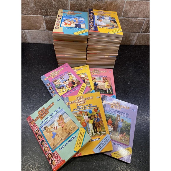 Babysitters Club Book Lot of 36 With Rare Bookends Photos Notebook Pages 1986-91 - Picture 9 of 12